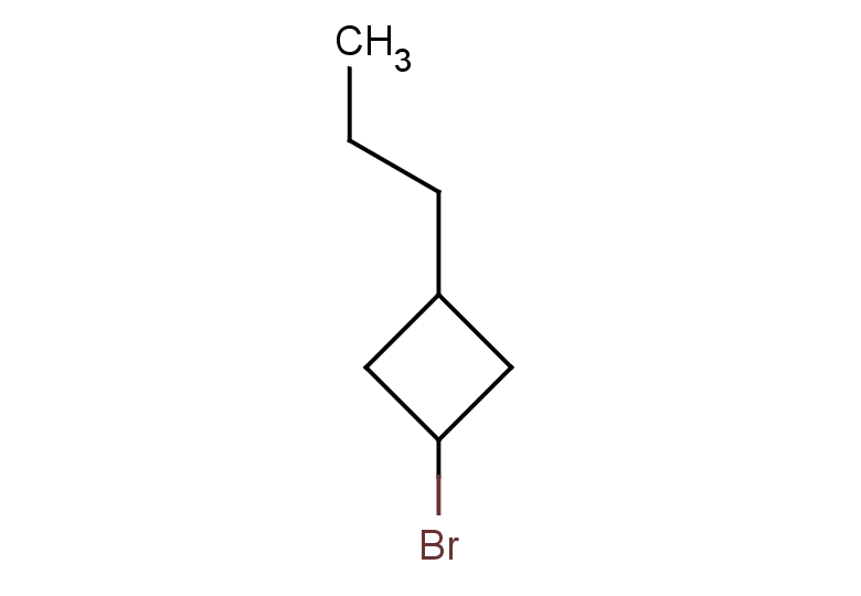 1-bromo-3-propylcyclobutane, Mixture of diastereomers