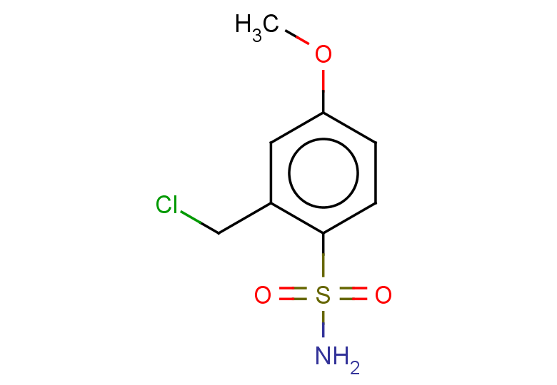 2-(chloromethyl)-4-methoxybenzene-1-sulfonamide