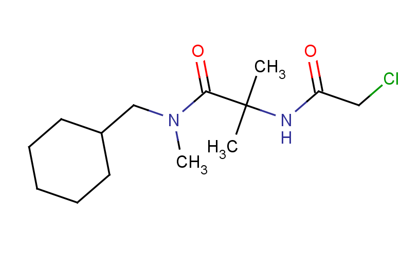 2-(2-chloroacetamido)-N-(cyclohexylmethyl)-N,2-dimethylpropanamide