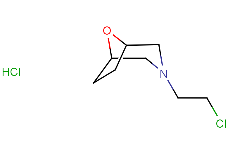 3-(2-chloroethyl)-8-oxa-3-azabicyclo[3.2.1]octane hydrochloride