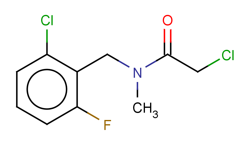 2-chloro-N-[(2-chloro-6-fluorophenyl)methyl]-N-methylacetamide