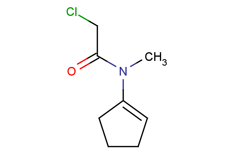 2-chloro-N-(cyclopent-1-en-1-yl)-N-methylacetamide