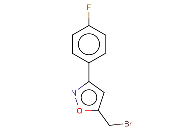 5-(bromomethyl)-3-(4-fluorophenyl)-1,2-oxazole
