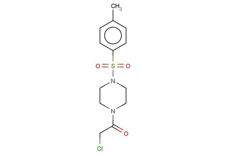 2-chloro-1-[4-(4-methylbenzenesulfonyl)piperazin-1-yl]ethan-1-one