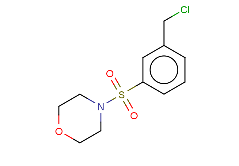 4-[3-(chloromethyl)benzenesulfonyl]morpholine