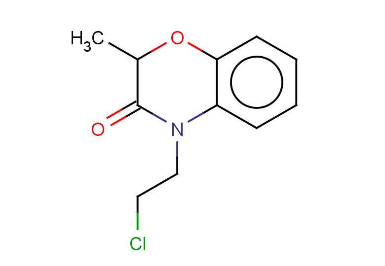 4-(2-chloroethyl)-2-methyl-3,4-dihydro-2H-1,4-benzoxazin-3-one