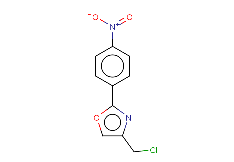 4-(chloromethyl)-2-(4-nitrophenyl)-1,3-oxazole