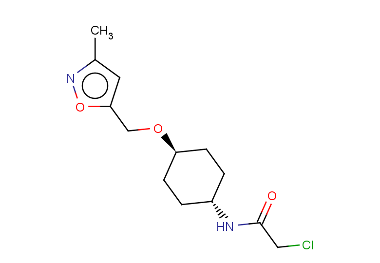 rac-2-chloro-N-[(1r,4r)-4-[(3-methyl-1,2-oxazol-5-yl)methoxy]cyclohexyl]acetamide