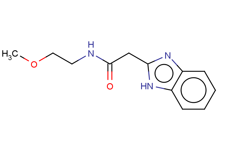 2-(1H-1,3-benzodiazol-2-yl)-N-(2-methoxyethyl)acetamide