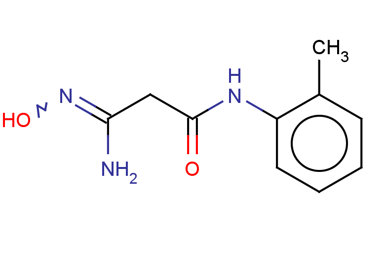 2-(N'-hydroxycarbamimidoyl)-N-(2-methylphenyl)acetamide