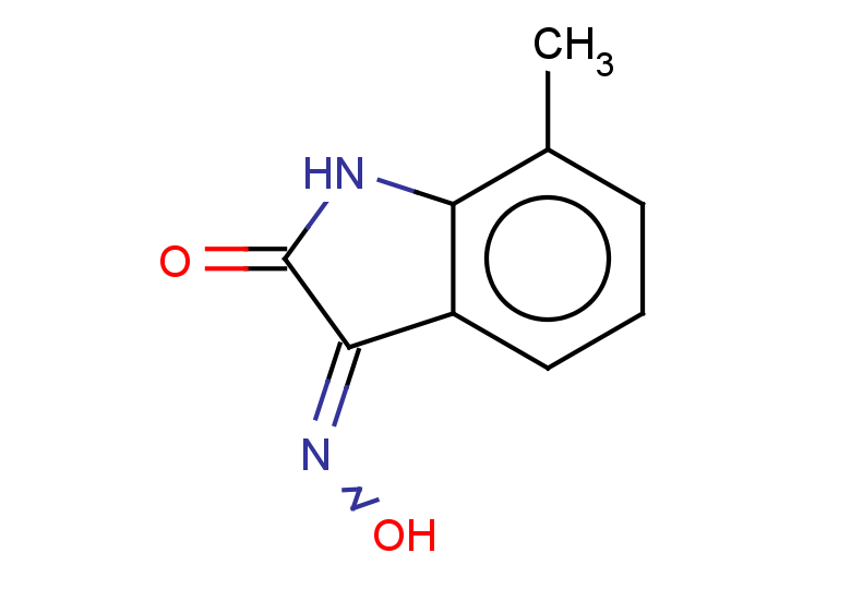 3-(hydroxyimino)-7-methyl-2,3-dihydro-1H-indol-2-one