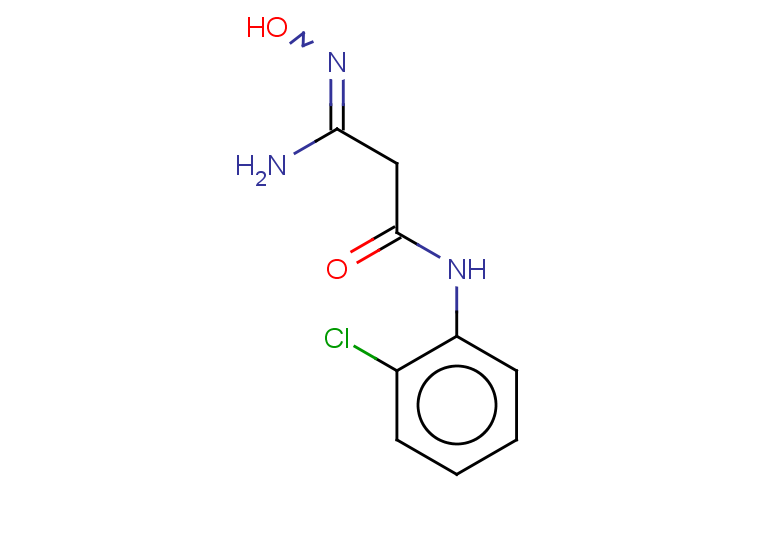N-(2-chlorophenyl)-2-(N'-hydroxycarbamimidoyl)acetamide