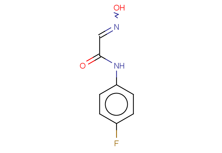 N-(4-fluorophenyl)-2-(N-hydroxyimino)acetamide