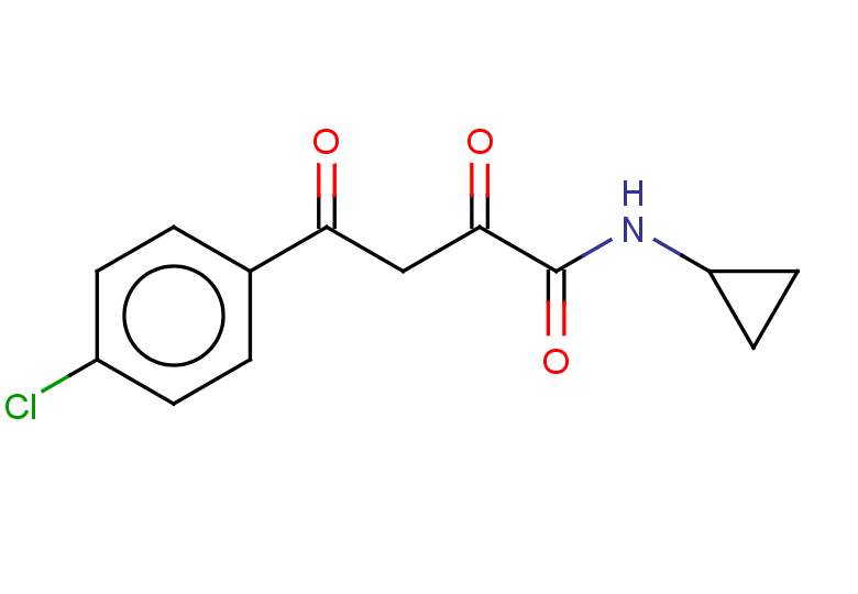 4-(4-chlorophenyl)-N-cyclopropyl-2,4-dioxobutanamide