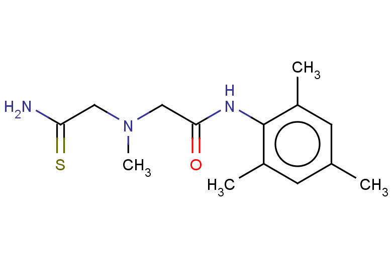 2-[(carbamothioylmethyl)(methyl)amino]-N-(2,4,6-trimethylphenyl)acetamide