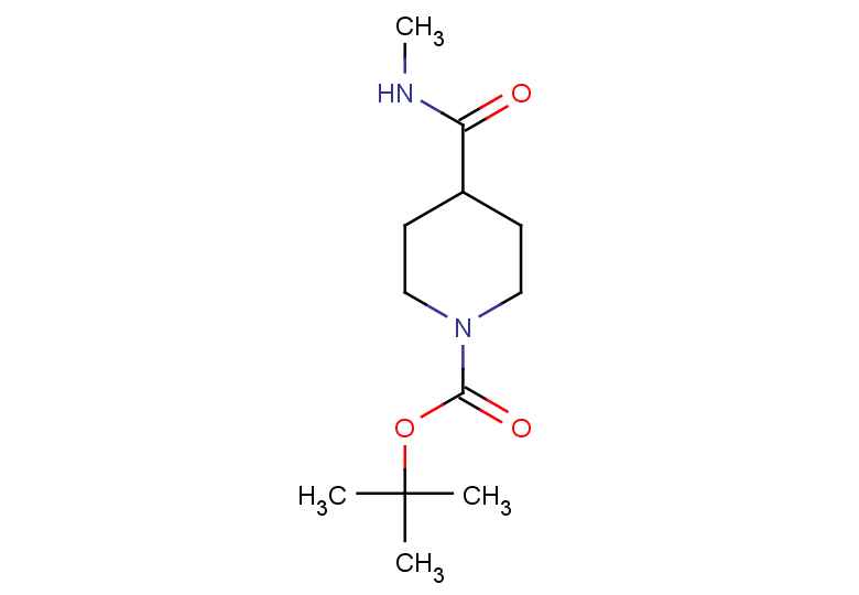 tert-butyl 4-(methylcarbamoyl)piperidine-1-carboxylate