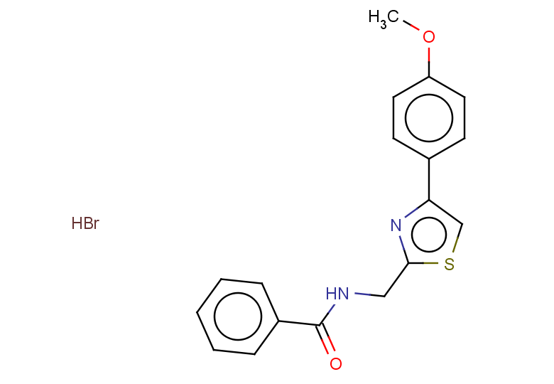 N-{[4-(4-methoxyphenyl)-1,3-thiazol-2-yl]methyl}benzamide hydrobromide