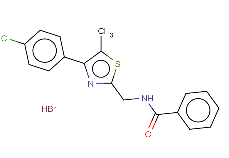 N-{[4-(4-chlorophenyl)-5-methyl-1,3-thiazol-2-yl]methyl}benzamide hydrobromide