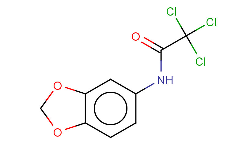 N-(1,3-dioxaindan-5-yl)-2,2,2-trichloroacetamide