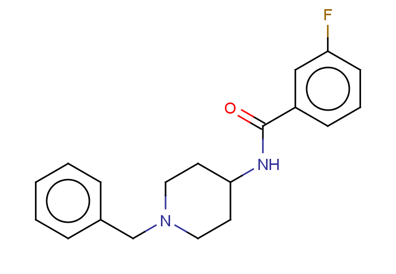 N-(1-benzylpiperidin-4-yl)-3-fluorobenzamide