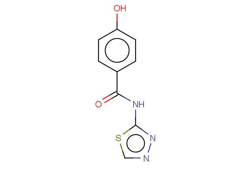 4-hydroxy-N-(1,3,4-thiadiazol-2-yl)benzamide