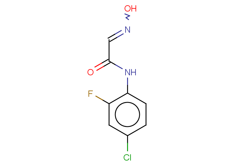 N-(4-chloro-2-fluorophenyl)-2-(N-hydroxyimino)acetamide