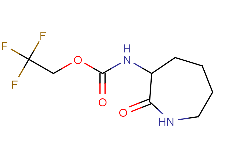 2,2,2-trifluoroethyl N-(2-oxoazepan-3-yl)carbamate