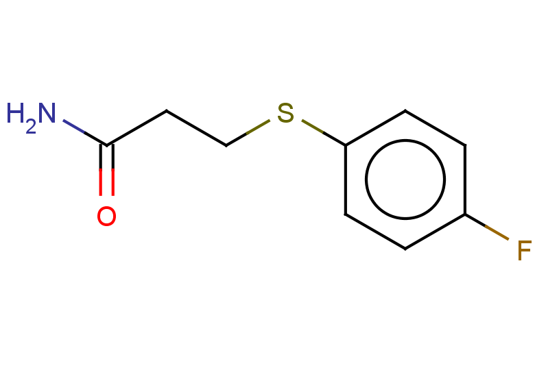 3-[(4-fluorophenyl)sulfanyl]propanamide