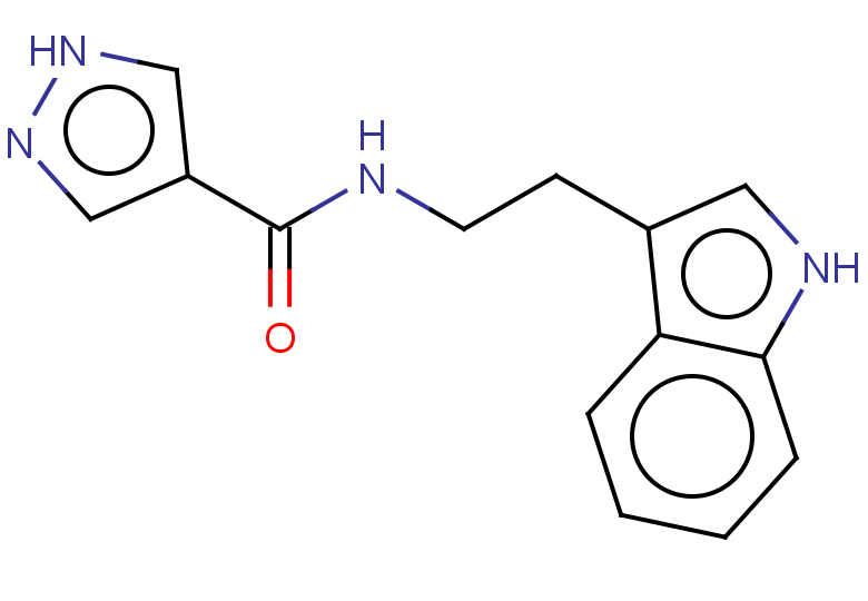 N-[2-(1H-indol-3-yl)ethyl]-1H-pyrazole-4-carboxamide