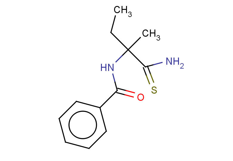 N-(1-carbamothioyl-1-methylpropyl)benzamide