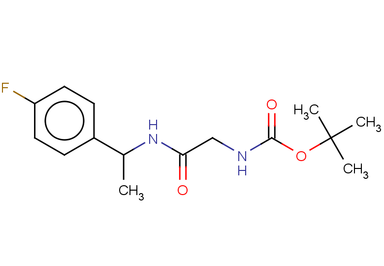 tert-butyl N-({[1-(4-fluorophenyl)ethyl]carbamoyl}methyl)carbamate
