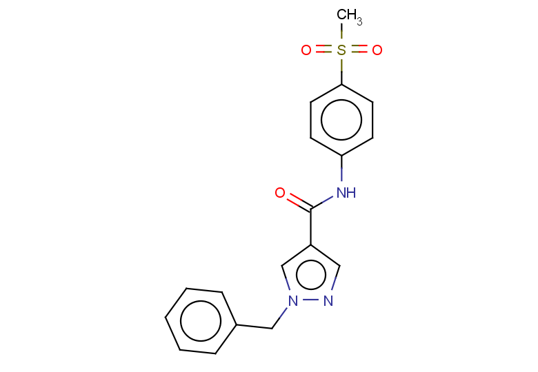 1-benzyl-N-(4-methanesulfonylphenyl)-1H-pyrazole-4-carboxamide