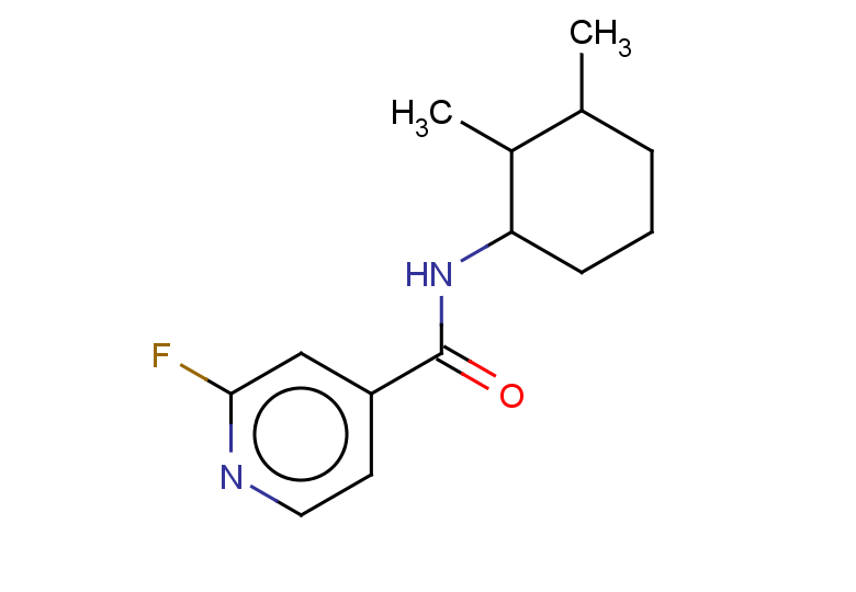 N-(2,3-dimethylcyclohexyl)-2-fluoropyridine-4-carboxamide