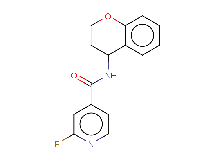 N-(3,4-dihydro-2H-1-benzopyran-4-yl)-2-fluoropyridine-4-carboxamide