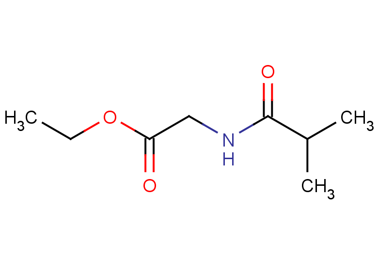 ethyl 2-(2-methylpropanamido)acetate