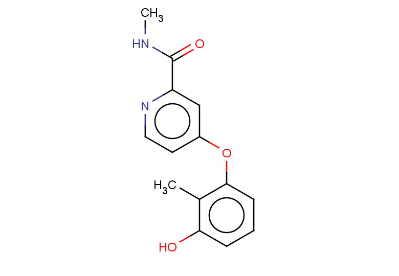 4-(3-hydroxy-2-methylphenoxy)-N-methylpyridine-2-carboxamide