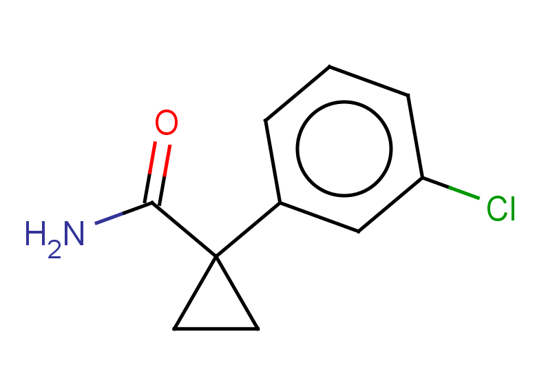 1-(3-chlorophenyl)cyclopropane-1-carboxamide