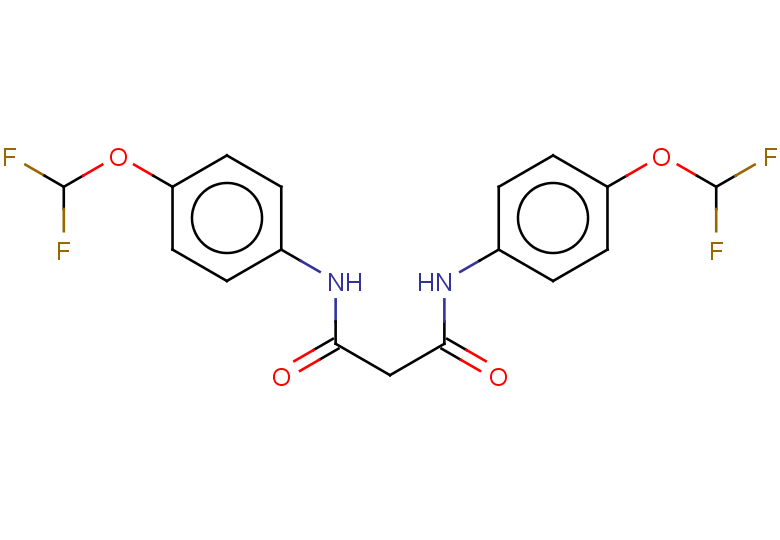 N,N'-bis[4-(difluoromethoxy)phenyl]propanediamide