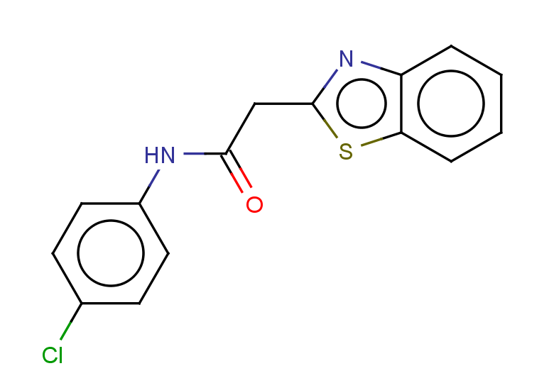 2-(1,3-benzothiazol-2-yl)-N-(4-chlorophenyl)acetamide