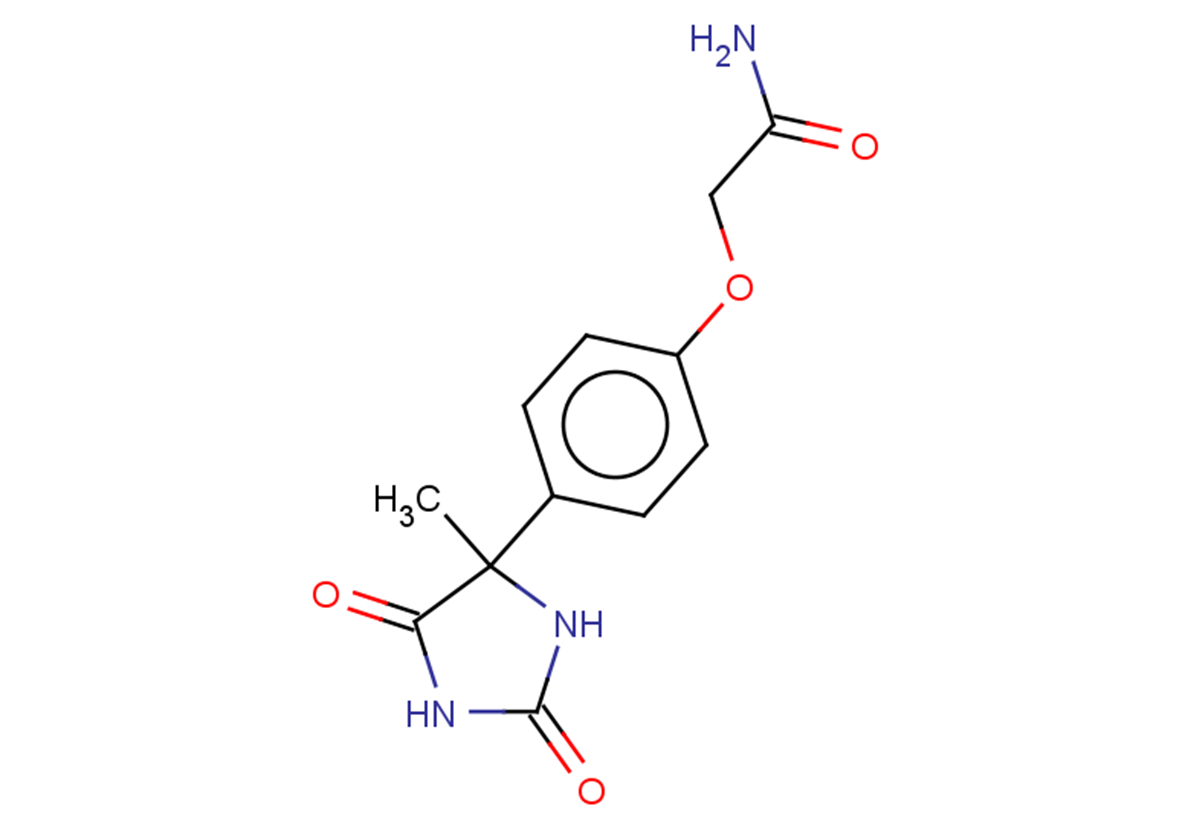 2-[4-(4-methyl-2,5-dioxoimidazolidin-4-yl)phenoxy]acetamide