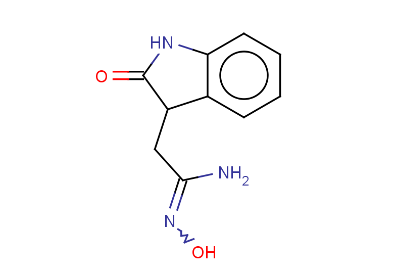 N'-hydroxy-2-(2-oxo-2,3-dihydro-1H-indol-3-yl)ethanimidamide