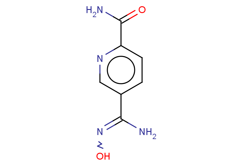 5-(N'-hydroxycarbamimidoyl)pyridine-2-carboxamide