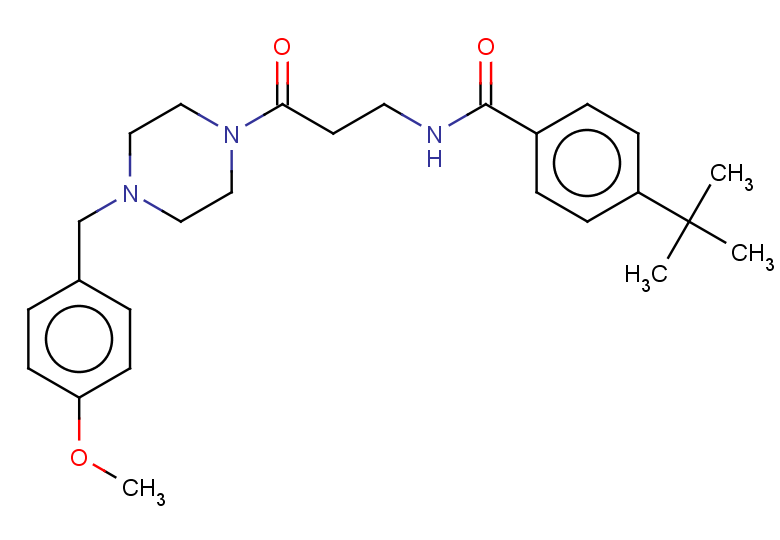 4-tert-butyl-N-(3-{4-[(4-methoxyphenyl)methyl]piperazin-1-yl}-3-oxopropyl)benzamide