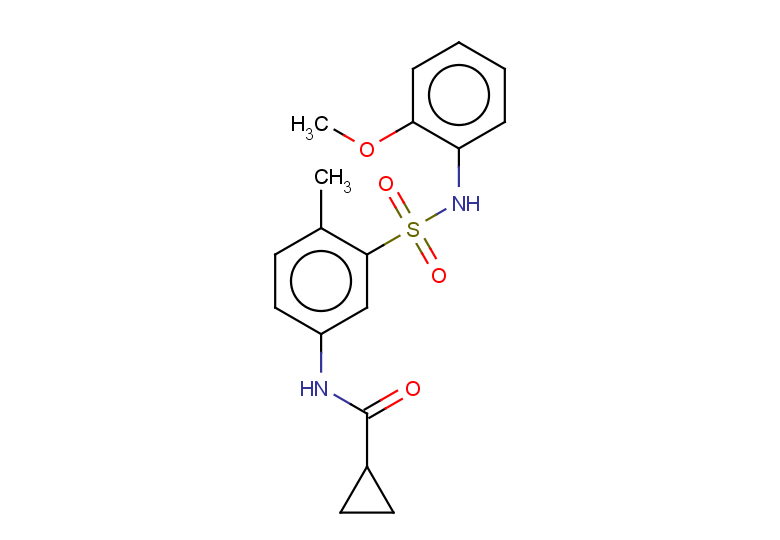 N-{3-[(2-methoxyphenyl)sulfamoyl]-4-methylphenyl}cyclopropanecarboxamide