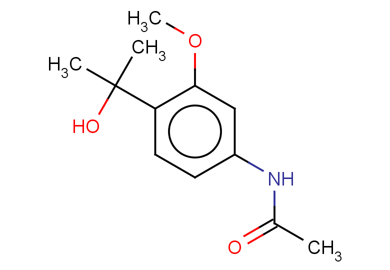 N-[4-(2-hydroxypropan-2-yl)-3-methoxyphenyl]acetamide