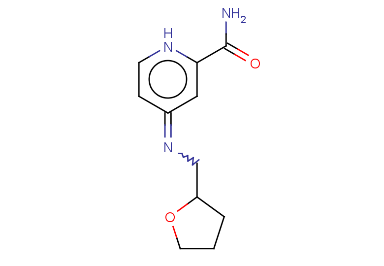4-[(oxolan-2-ylmethyl)imino]-1,4-dihydropyridine-2-carboxamide