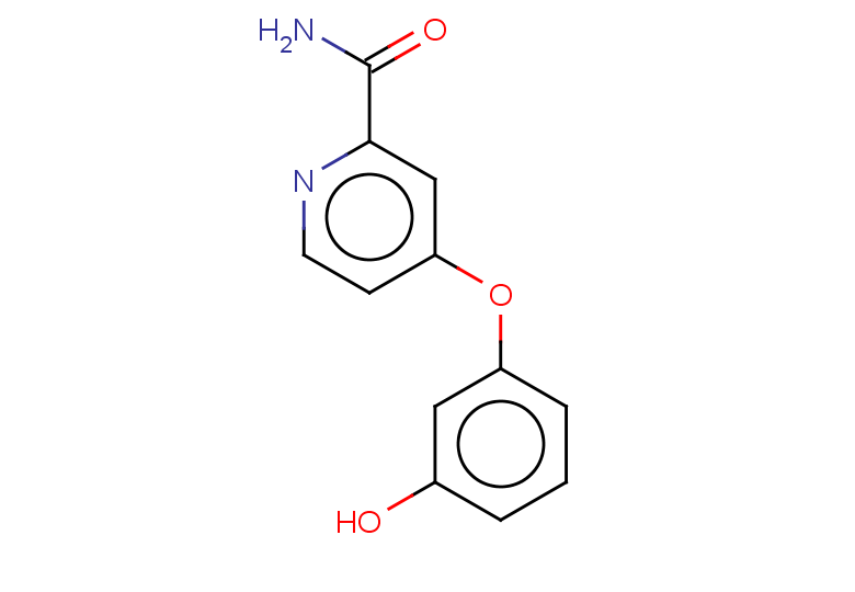 4-(3-hydroxyphenoxy)pyridine-2-carboxamide