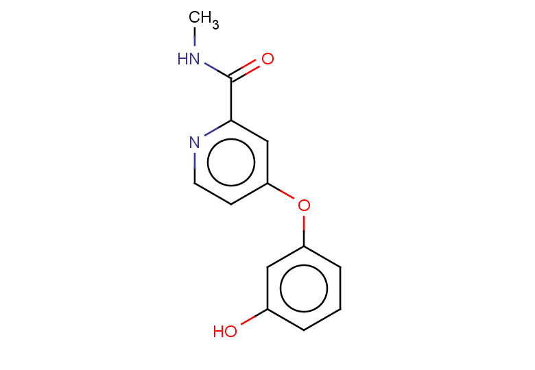 4-(3-hydroxyphenoxy)-N-methylpyridine-2-carboxamide