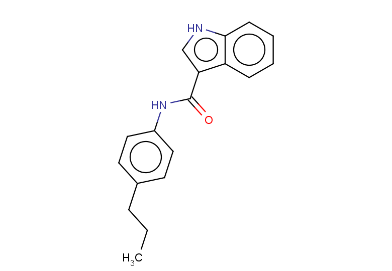 N-(4-propylphenyl)-1H-indole-3-carboxamide