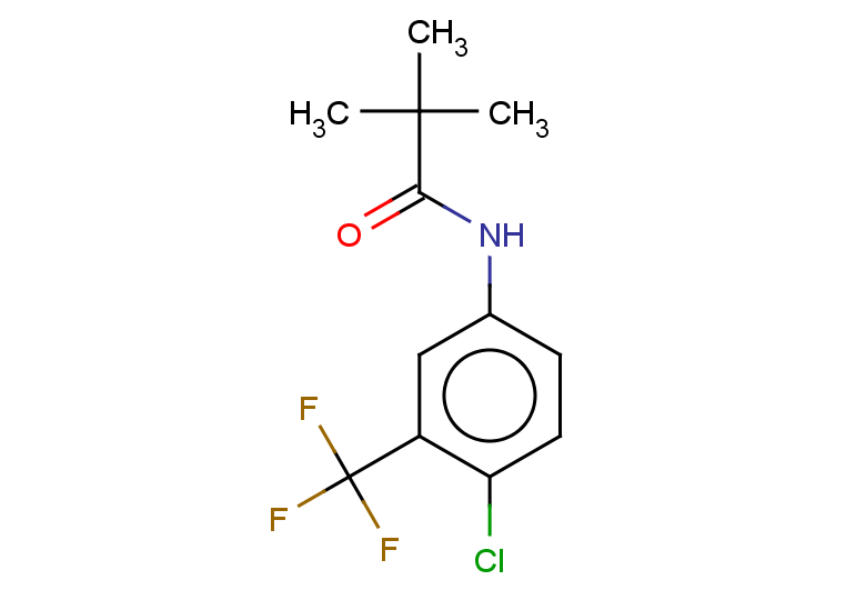 N-[4-chloro-3-(trifluoromethyl)phenyl]-2,2-dimethylpropanamide